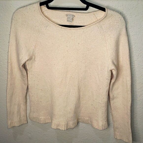J. Crew Factory Merino Wool Blend Raglan Sweater - Picture 3 of 9